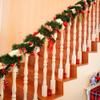 PICKBEAU Christmas Garland Decoration, 32.8 Foot Artificial Pine Garland Holiday Decor for Outdoor Indoor Green Greenery Fireplaces Holiday Party Decorations view 3