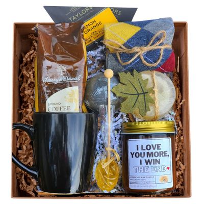 Get Well Soon Gift for Men, Gift Basket Men, Care Package For Men, Boyfriend Gift Basket, Gift Box for Men, Birthday Gifts for Men, Unique Presents for Him, Boyfriend Gift from Girlfriend