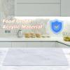Acrylic Cutting Boards For Kitchen Counter, Food Grade Acrylic Material, Acrylic Cutting Board With Counter Lip, Upgraded Thicker Clear Cutting Board For Countertop With Lip For Countertop Protector. view 2