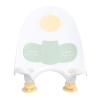 Baby Bather, Detachable 2 Drain Holes Baby Bathtub Support for Home Use (White) view 1