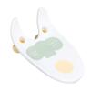 Baby Bather, Detachable 2 Drain Holes Baby Bathtub Support for Home Use (White) view 3