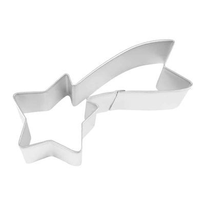 (1Pcs) Shooting Falling Star 3.75'' Cookie Cutter Metal