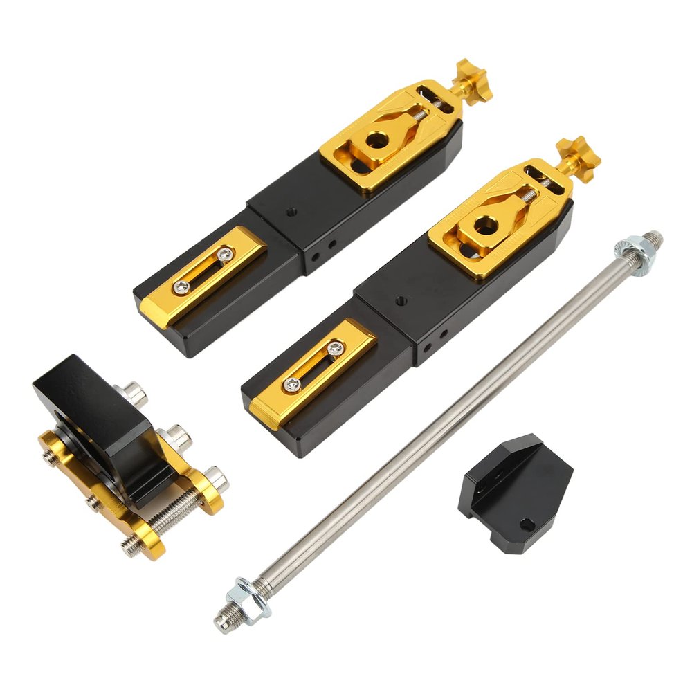 7PCS Motorcycle Rear Fork Extension Kit, CNC Aluminum Alloy Replacement for Grom MSX125, Materials, Easy to Install