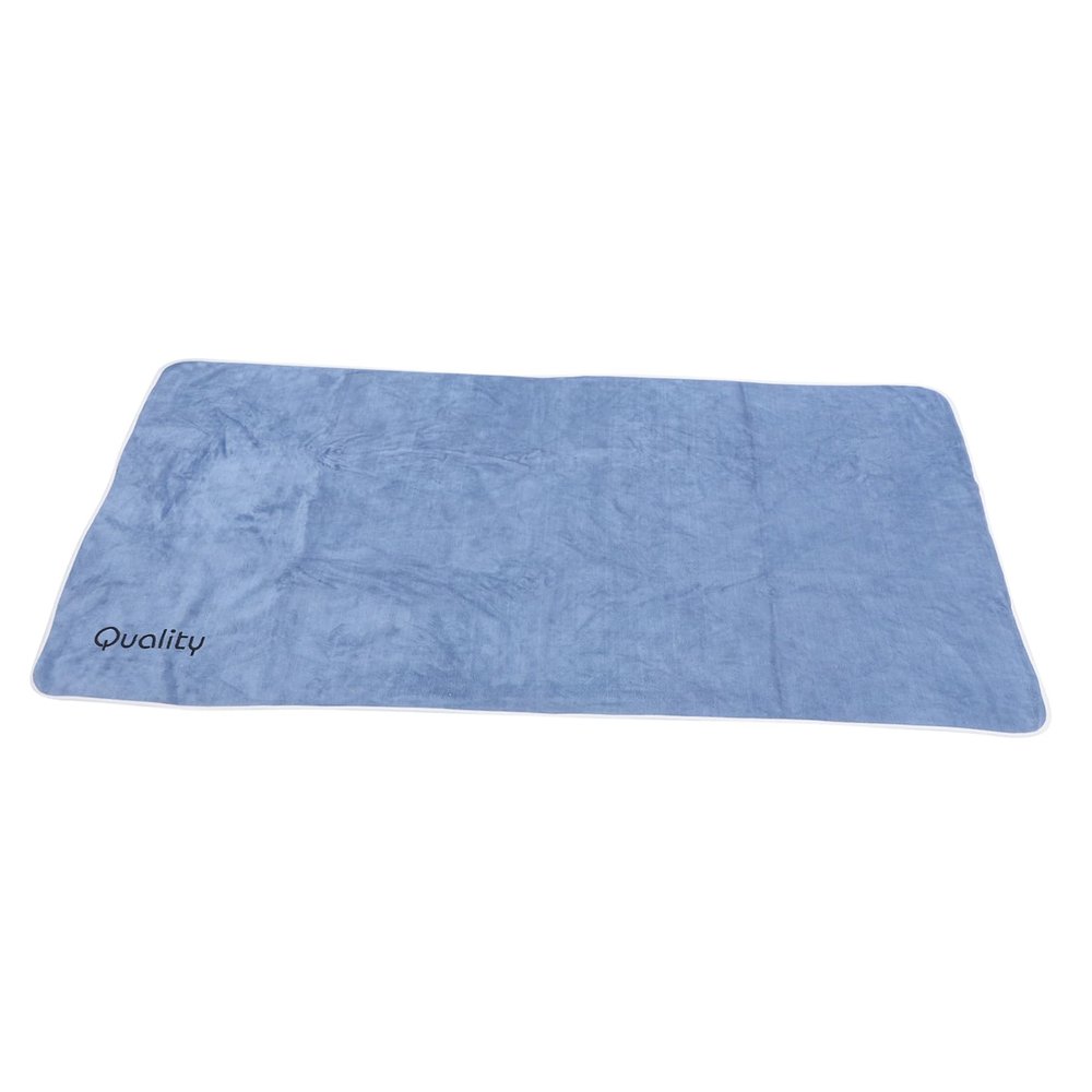 Anneome 1pc Large Quick Dry Bath Towel Soft and Absorbent Shower Towel for Swimming Beach Spa Home Use Blue