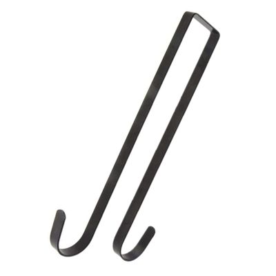 NOLITOY Xmas Wreath Hook Double-Sided Door Hanger for Christmas Wreaths Easy to Install Decor Versatile Over Door Hook for Holiday Decorations for Daily Use