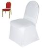 Tableclothsfactory 40 PCS Silver Spandex Stretch Banquet Chair Cover with Metallic Glitte Dinning Event Slipcover for Wedding Party view 3