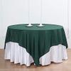 Balsa Circle 10 pcs 70x70-Inch Hunter Green Square Polyester Tablecloths Table Linens Wedding Party Catering Kitchen Dining Events view 4