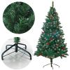 Artificial Christmas Tree, Premium Hinged Holiday Tree, Fake Xmas Tree with Durable Metal Legs, Easy Assemble for Home, Office, Party Decorate view 4