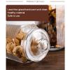 BAHELS Cookie Jar Thickened Glass Sealed Jar, Glass Cookie Jars with Lids, Ideal for Flour, Sugar, Coffee, Cookie Jar, Candy, Snack and More Food Container (Color : 2000ml) view 4