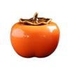 Cookie Jar Creative Persimmon Cookie Jar Biscuit Barrel Airtight with Lid, Tea Cans, Ceramic Portable Sealed Container for Candy, Cookie, Nuts Food Container (Color : 2PCS M Gift Box) view 4