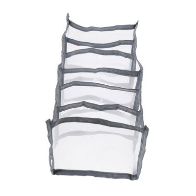 Alipis 3pcs Multi Clothes Box Versatile Wardrobe Organizer for Pants Underwear and Accessories for Travel and Home Use Grey Upgrade Version