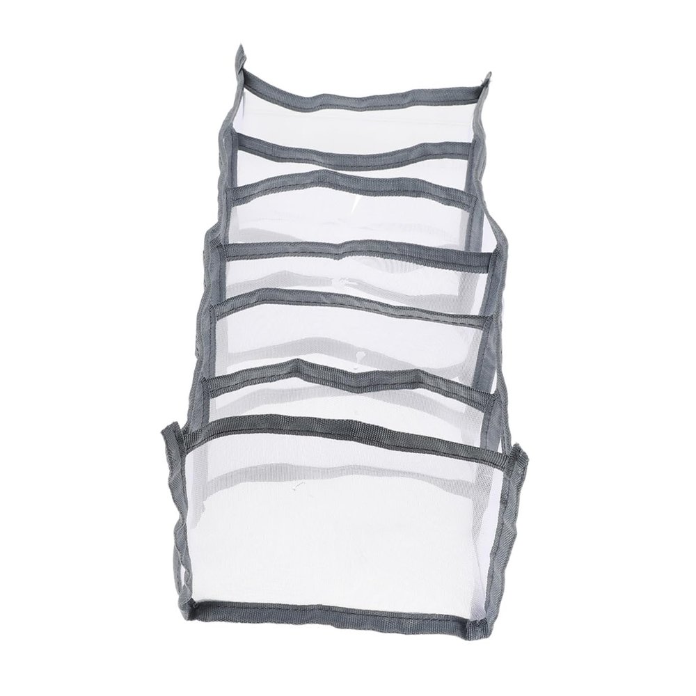 Alipis 3pcs Multi Clothes Box Versatile Wardrobe Organizer for Pants Underwear and Accessories for Travel and Home Use Grey Upgrade Version