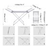 SOVORM Electric Heated Clothes Dryer Folding, Energy Efficient Indoor Airer Wet Laundry Drying Horse Rack, 230W Clothes Foldable Airer Standing Dryer The New view 2
