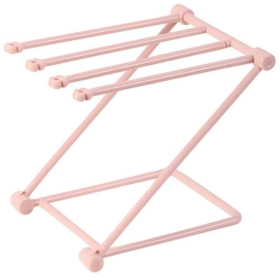 Cabilock Folding Headband Holder Adjustable Hairbands Display Rack for Desk Organization Multi-functional Storage Stand for Hair Accessories for and Girls Rooms
