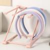 Cabilock Folding Headband Holder Adjustable Hairbands Display Rack for Desk Organization Multi-functional Storage Stand for Hair Accessories for and Girls Rooms view 2