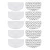 10 PACK Steam Mop Replacement Pads Compatible with Bissell Powerfresh Steam Mop 1940 1806 1544 2075 2685A 2181 2814 Series, Model 1940A 1940W 19405 2075A 2685A 5938, Microfiber Washable, Reusable view 1