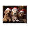 Trademark Fine Art Canvas Wall Art - Momart 'Christmas Friends 5' Wall Art for Living Room, Bedroom, or Office Dcor view 1