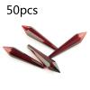 Chandelier Crystal Prisms Pendants 38MM/63mm/76mm Dark Red Crystal Lighting Prism Parts Chandelier Parts Chandelier Crystal Prisms Pendants (Color : 63mm, Size : 50pcs) view 2