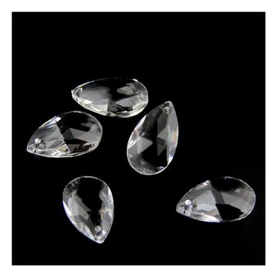 Chandelier Crystal Prisms Pendants Clear Color 28mm Pendant 30 Pieces Prism Crystal Chandelier Beads for Accessories Chandelier Crystal Prisms Pendants