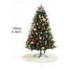 Felt Xmas Tree, Christmas Tree with LED Light, Luxury Tipped Artificial Xmas Tree Seasonal Decoration Celebration for Christmas Party Home Decoration view 2