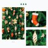Felt Xmas Tree, Christmas Tree with LED Light, Luxury Tipped Artificial Xmas Tree Seasonal Decoration Celebration for Christmas Party Home Decoration view 4
