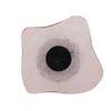 Hooker Furniture Susan G. Komen Memento Accent Table with Pink Glass view 2