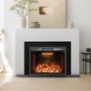 44.5" W x 32.1" H Trim Kit Just Designed for Velaychimney 32.2" W X 26.2" H Electric Fireplace Insert (Model: B09WVH2Y5L), Black view 3