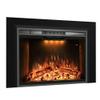 44.5" W x 32.1" H Trim Kit Just Designed for Velaychimney 32.2" W X 26.2" H Electric Fireplace Insert (Model: B09WVH2Y5L), Black view 4