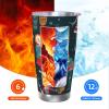 20oz Tumbler with Lid Vacuum Insulated Tumbler Women's Nutcracker Ballet Xmas Dance Stainless Steel Car Cup Insulated Coffee Mug for Travel Reusable Double Walled Thermal Cup for Hot Cold Drinks view 4