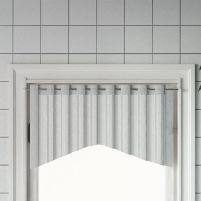 FAMIROSA Curtain Rails 2 Pcs White and Silver 35.4"-53.1" Aluminum,0.25 KG,154615