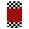 Aerdce Black and White Checkered Cylinder Pedestal Table Covers for Racing Party Stretchy Plinth Cover Birthday Decoration Supplies view 2
