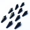 Chandelier Crystal Prisms Pendants 30pcs 36MM Black Chandelier Glass Crystal Icicle Prisms(with Ring) Hang Pendants for Candelabra,Ceiling Lights Chandelier Crystal Prisms Pendants view 1