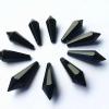 Chandelier Crystal Prisms Pendants 30pcs 36MM Black Chandelier Glass Crystal Icicle Prisms(with Ring) Hang Pendants for Candelabra,Ceiling Lights Chandelier Crystal Prisms Pendants view 3