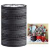 Aerdce Tyre Cylindrical Cylinder Pedestal Table Covers for Racing Party Stretchy Plinth Fabric Cover Birthday Baby Shower Parties Decoration Props view 1