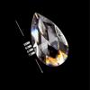 Chandelier Crystal Prisms Pendants 76mm 89mm 100mm 1pc Clear Tear Drop Chandelier Parts Crystal Prisms Accessories Decoration Chandelier Crystal Prisms Pendants (Size : 76mm) view 2