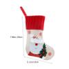 ibasenice 2pcs Xmas Stockings Hanging Ornaments Christmas Tree Decorations Candy Socks for Holiday Decor for Fireplace and Wall Joyful Xmas Atmosphere view 2