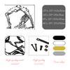 Cadeali Metal Tree Wall Art-Tree Woman Bridge Decor, of Life Art, Branches Living Room Decoration, Minimalist Line Art (White, 35''x 29''| 89x76cm) view 3