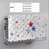 Indoor Air Conditioner Cover,4th of July Patriotic Independence Day USA Flag Star Red Blue Stripe Dust-proof Window Air Conditioner Cover,Window AC Unit Cover with Elastic Straps,28Lx20Hx3.5D view 2
