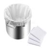 Brew Bag Cider Press Mesh Bag 4PCS Reusable Straining Bag 22x26 Inch Fine Mesh 250 Micrometer Cold Brew Bag Drawstring Cheese Cloths for for Fruit Press White Wine Making Supplies view 3