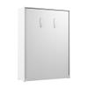 Bestar Claremont 59W Full Murphy Bed in White, Sleeping Arrangement for Multipurpose Area, Bedroom, Guest Room, or Living Room view 1