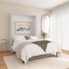 Bestar Claremont 59W Full Murphy Bed in White, Sleeping Arrangement for Multipurpose Area, Bedroom, Guest Room, or Living Room view 2