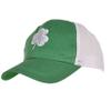 Beistle Happy St. Patrick's Day Shamrock Cap  Green and White Hat with Clover Design, Festive Irish Party Accessory for Parades, Pubs and Celebrations, Adjustable view 1