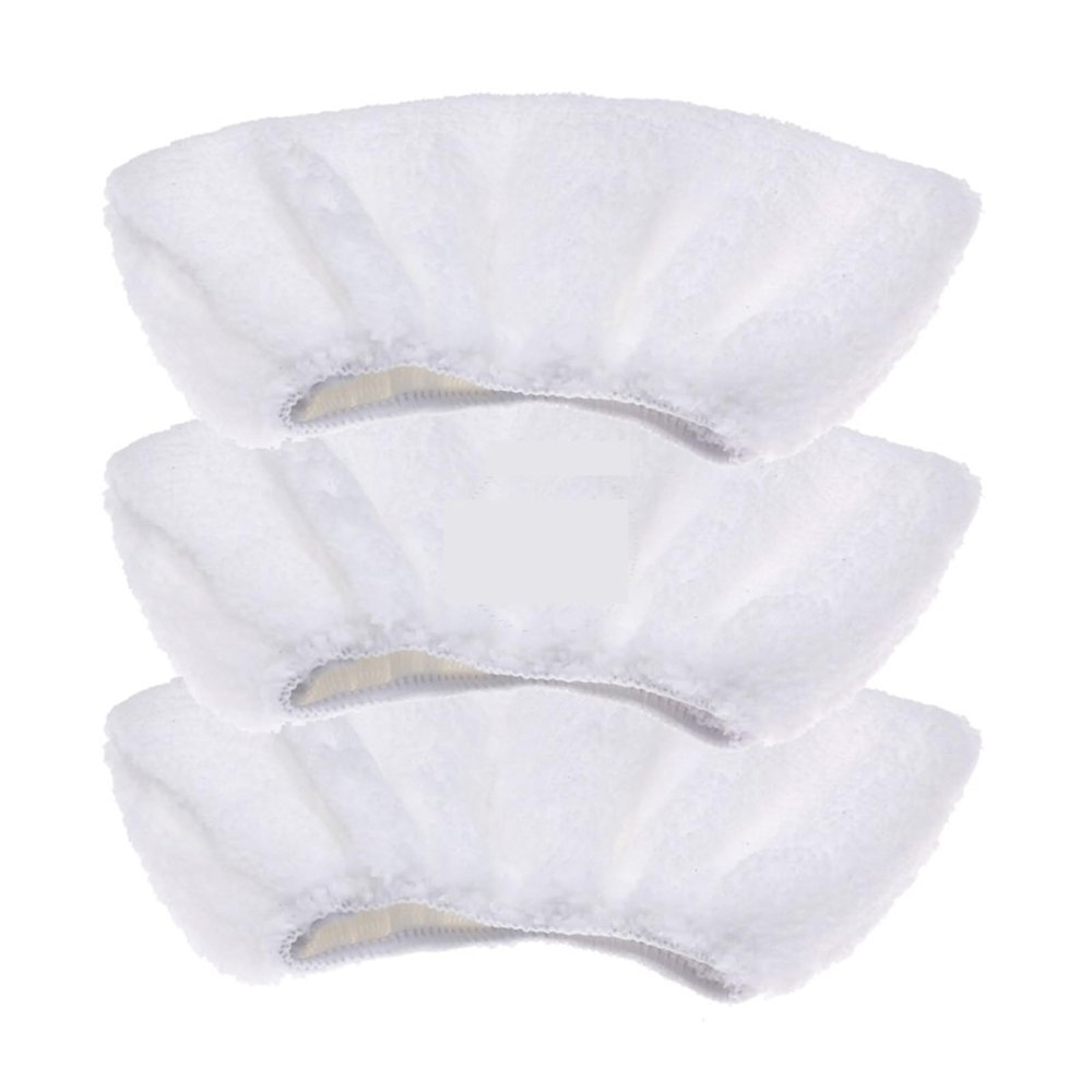 BeNtli Rags Microfibre Mop Cover Steam Cleaner Accessories Spare PartsReplacement Mop Heads ClothCompatible for Karcher Easyfix SC2 SC3 SC4 SC5 (Color : 3PCS Mop Cover)