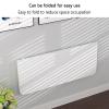 FUYAO Fold Wall Mounted Table Laundry Folding Table with Bracket Portable Drop Leaf Floating Small Wooden Desk Folding Table for Kitchen Laundry Room Dining Room view 4