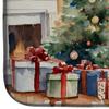 Caroline's Treasures DAC2594DDM American English Coonhound Cozy Christmas Dish Drying Mat Absorbent Dish Drying Mat Pad for Kitchen Counter Dish Drainer Mat for Countertop, 14 x 21", Multicolor view 4