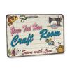 Personalized Craft Room Sign Custom Sign Art Room Dcor - Made In USA - Craft Room Gifts For Her Custom Sign For Gift Gifts For Grandma 108122002106 view 1