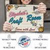 Personalized Craft Room Sign Custom Sign Art Room Dcor - Made In USA - Craft Room Gifts For Her Custom Sign For Gift Gifts For Grandma 108122002106 view 3