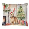 Caroline's Treasures DAC2718PW1216 Otterhound Cozy Christmas Throw Pillow Machine Washable, Indoor Outdoor Decorative Pillow for Couch, Bed or Patio, 12HX16W view 1