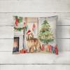 Caroline's Treasures DAC2718PW1216 Otterhound Cozy Christmas Throw Pillow Machine Washable, Indoor Outdoor Decorative Pillow for Couch, Bed or Patio, 12HX16W view 2