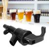 5pcs Black Plastic Squeeze Faucet Picnic Tap for Draft Beer Homebrew view 3